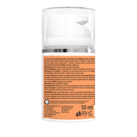 Apis PEACHY SKIN hidratantna dnevna krema SPF 20 50 ml — slika 2
