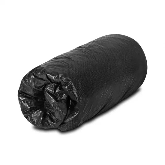 Jednokratna plastična folija s elastičnom trakom crna