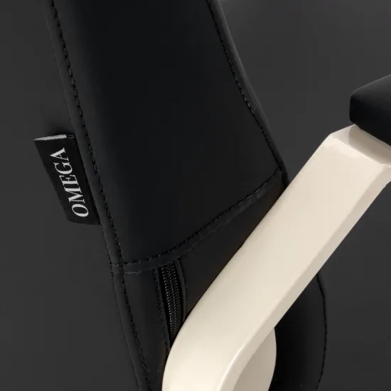 Frizerska stolica Omega Aurora crna — slika 5