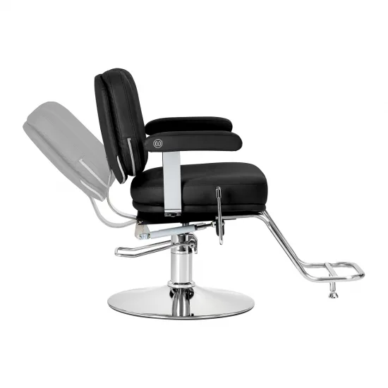 Frizerska stolica Omega Astra Plus crna — slika 3