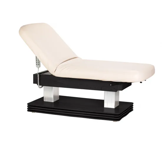 SPA ležaljka Sillon Comfort krem s crnom bazom — slika 2