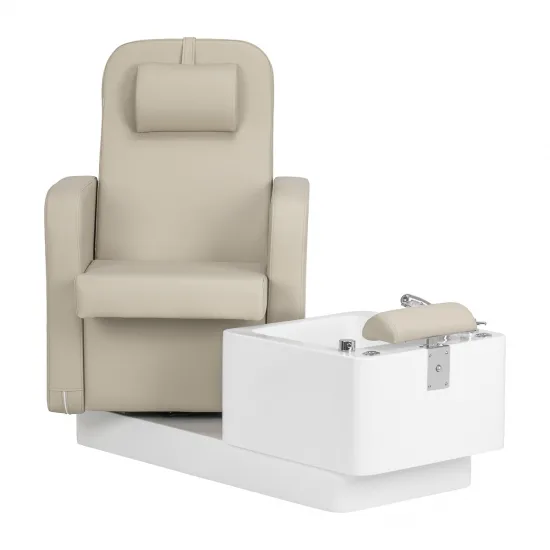 Pedicure beauty chair SPA Sillon Elysia cream — slika 2