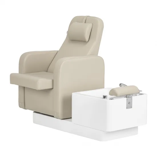 Pedicure beauty chair SPA Sillon Elysia cream — slika 3