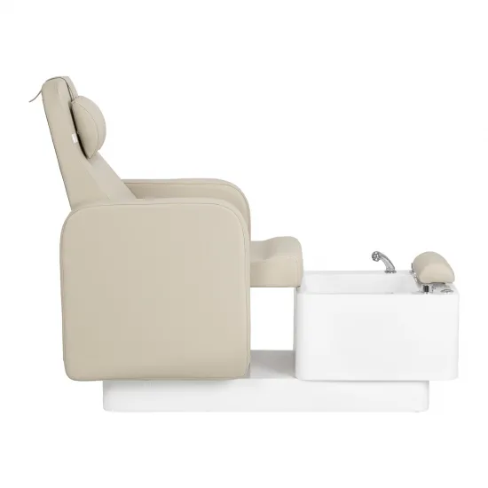 Pedicure beauty chair SPA Sillon Elysia cream — slika 4