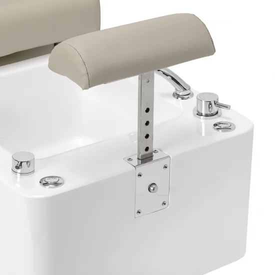 Pedicure beauty chair SPA Sillon Elysia cream — slika 8