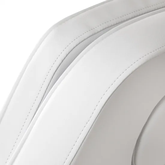 Hidraulična kozmetička stolica za pedikuru Sillon 210 s funkcijom ljuljanja i podijeljenim naslonom za noge bijela — slika 15