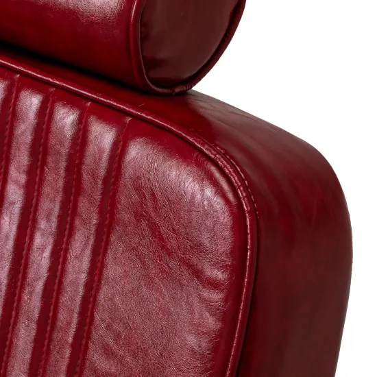 Brijačka stolica Gabbiano Royal X crvena — slika 7