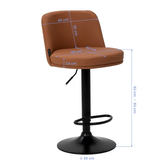 Hocker 4Rico Modo smeđa — slika 10