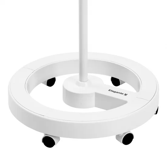 Elegante 6031 kozmetička lupa, lampa s povećalom sa 60 SMD 3D LED dioda, zajedno s podesivim postoljem i kontrolom intenziteta svjetla — slika 4