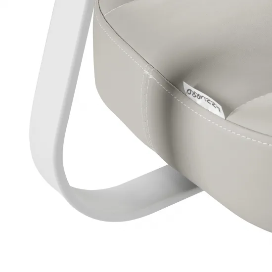 Kozmetički stolac Azzurro 156-F bump-up sivi — slika 6