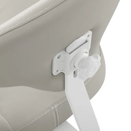 Kozmetički stolac Azzurro 156-F bump-up sivi — slika 7