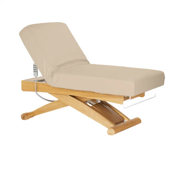 SPA ležaljka Sillon Siesta bež sa svijetlosmeđom bazom — slika 3