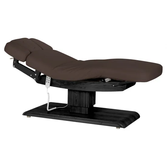 SPA ležaljka Sillon Relax tamno smeđa s crnom bazom