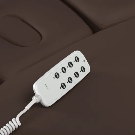 SPA ležaljka Sillon Relax tamno smeđa s crnom bazom — slika 17