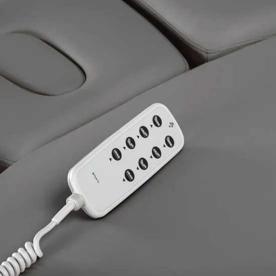 SPA ležaljka Sillon Relax siva s crnom bazom — slika 17