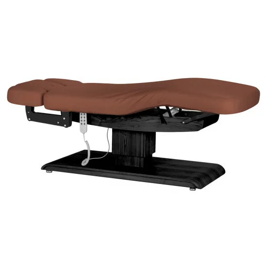 SPA ležaljka Sillon Relax smeđa s crnom bazom — slika 3
