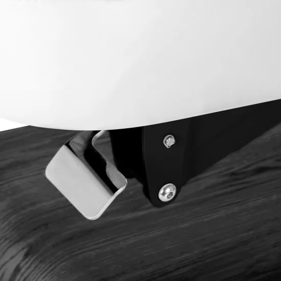 SPA ležaljka Sillon Relax bijela s crnom bazom — slika 15