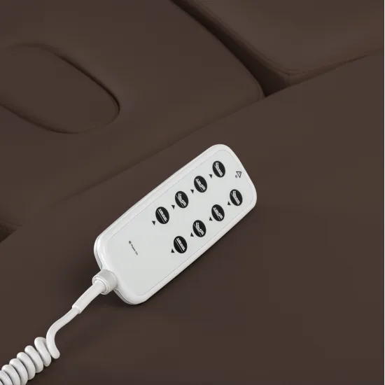SPA ležaljka Sillon Relax tamno smeđa sa svijetlosmeđom bazom — slika 17