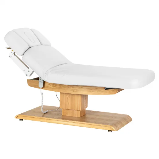 SPA ležaljka Sillon Relax bijela sa svijetlosmeđom bazom — slika 2
