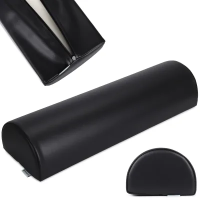 Poluokrugli jastuk 60x18x12 K015 crni