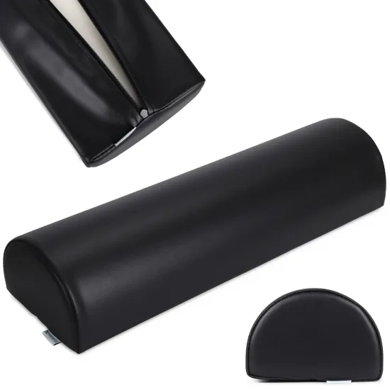 Poluokrugli jastuk 60x18x12 K015 crni