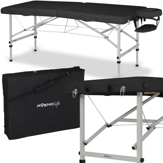 Masažni stol Torina Matt Touch K105 crni