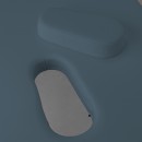 Masažni stol Aura Matt Touch K102 plavi Masažni stol Aura Matt Touch K102 plavi