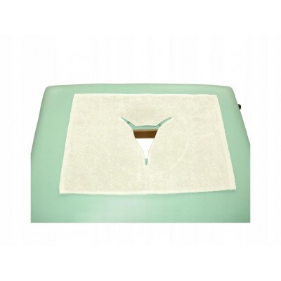 Frotirna podloga za lice s rupom