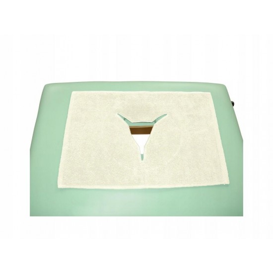 Frotirna podloga za lice s rupom