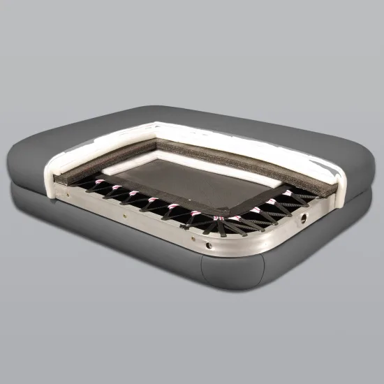 Masažni stol Luna light Soft Touch K622 Boja ugljena — slika 12