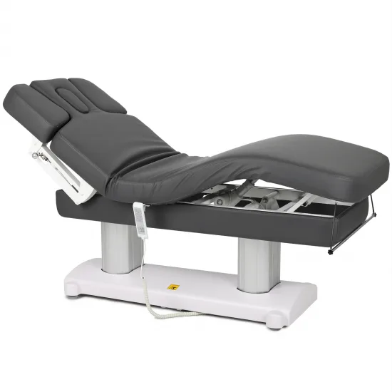 Stacionarni stol za masažu Gemini Flex HEAT So Skin K429 sivi — slika 7