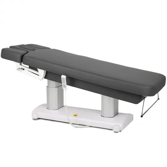 Stacionarni stol za masažu Gemini Flex HEAT So Skin K429 sivi — slika 9