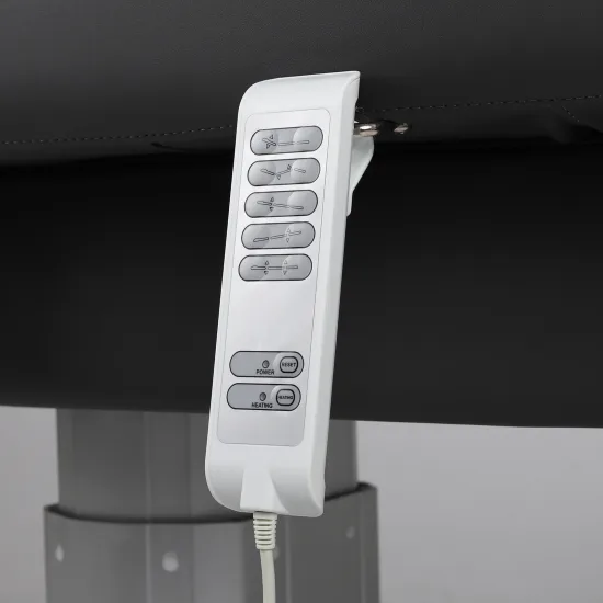 Stacionarni stol za masažu Gemini Flex HEAT So Skin K429 sivi — slika 10