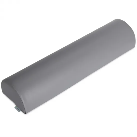 Poluokrugli jastuk 60x15x10 K029 sivi — slika 5