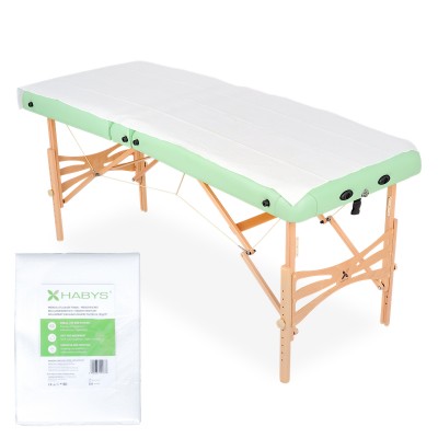 Cellulose disposable sheet 190×70 cm, 50 g/m² – 10 pcs