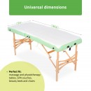 Celulozna jednokratna prostirka 190×70 cm, 50 g/m² – 10 kom