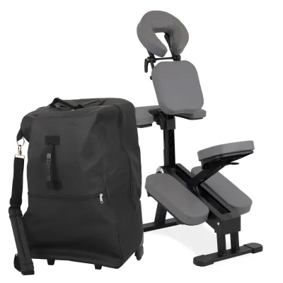 Masažna fotelja Vital Soft Touch K622 siva