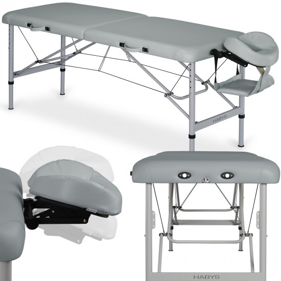 Masažni stol Aero Alu 60 Vinyl Flex K029 Siva