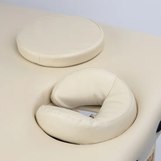Masažni stol Integral Light Wood 102 Comfort Face Hole Vinyl Flex K033 Bež — slika 5