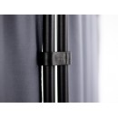 Standardna crna modularna zavjesa za ekran, siva