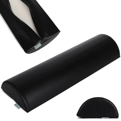 Poluokrugli jastuk 60x19x9 K015 crni