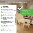 Prijenosni stol za masažu Bianca Comfy Base K533 bež