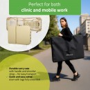 Prijenosni stol za masažu Bianca Comfy Base K533 bež