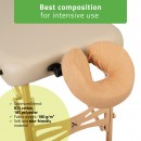 Navlaka za lice od frotira, bež