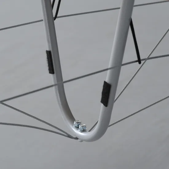 Masažni stol Chiro Ultralux 19 Alu Vinyl Flex K033 Bež — slika 3