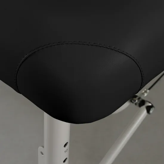Masažni stol Medmal Alu 60 Vinyl Flex K015 Crni — slika 5