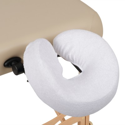 Terry face rest cover white