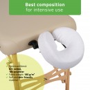 Bijela frotir navlaka za lice