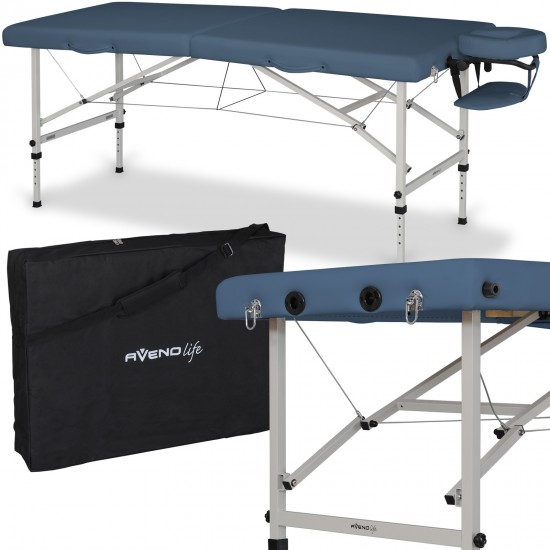 Masažni stol Torina Matt Touch K102 Agate Blue Masažni stol Torina Matt Touch K102 Agate Blue