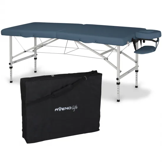 Masažni stol Torina Matt Touch K102 Agate Blue — slika 11